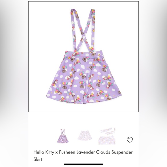 Hello Kitty Dresses & Skirts - HELLO KITTY OVERALLS SIZE 0 I WOULD SAY FITS SMALL TO MEDIUM